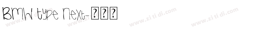 BMW Type Next字体转换